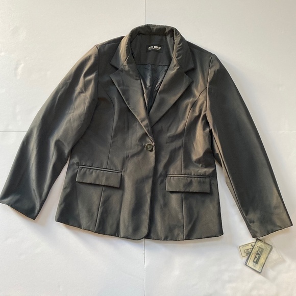 N.y. Blue Quality Sportswear Blazer - Picture 2 of 5